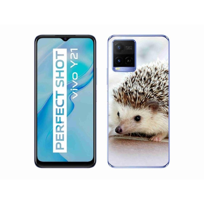 Gél tok mmCase a Vivo Y21/Y21s/Y33s készülékhez - süni