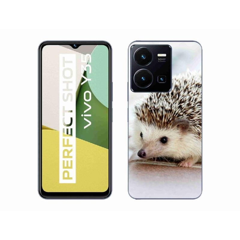 Gél tok mmCase a Vivo Y35 készülékhez - süni