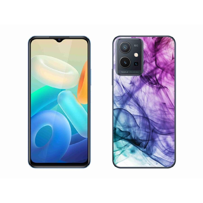 Gél tok mmCase a Vivo Y55 5G készülékhez - absztrakt minta