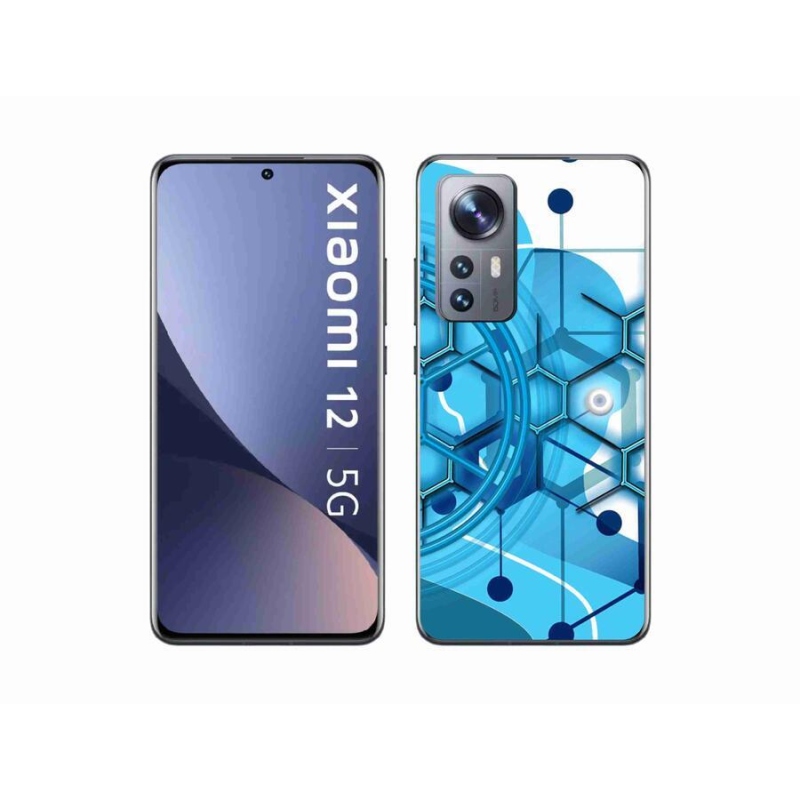 Gél tok mmCase a Xiaomi 12X-hez - absztrakt minta 2