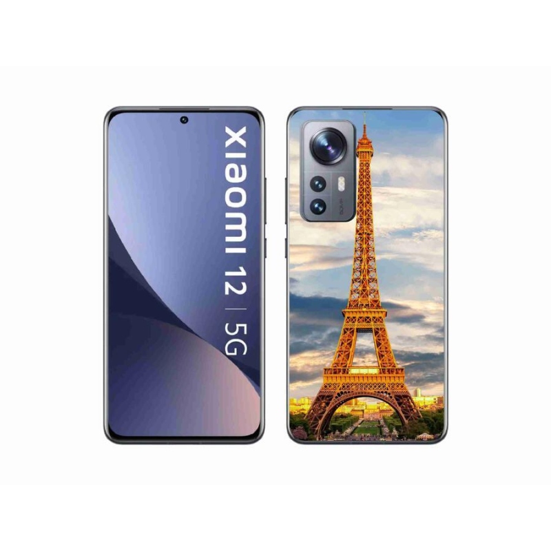 Gél tok mmCase a Xiaomi 12X-hez - eiffel torony 3