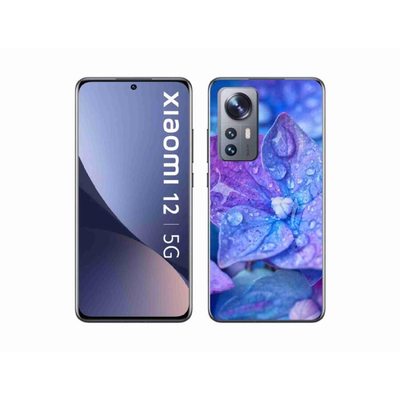 Gél tok mmCase a Xiaomi 12X-hez - lila virág