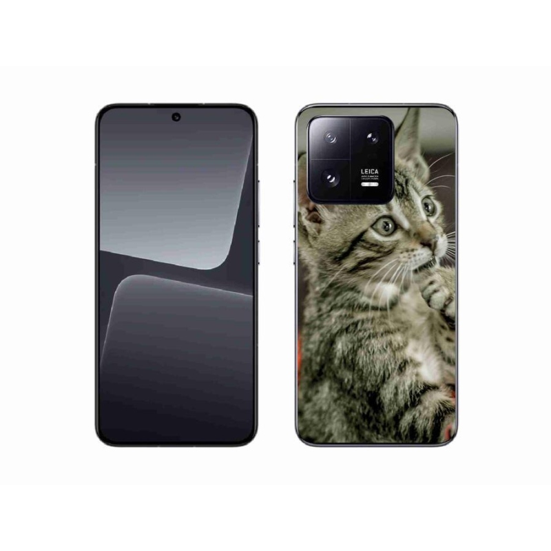 Gél tok mmCase a Xiaomi 13-hoz - aranyos macska