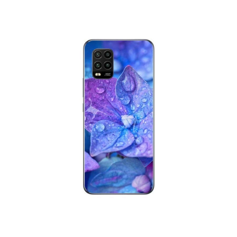 Gél tok mmCase a Xiaomi Mi 10 Lite készülékhez - lila virág