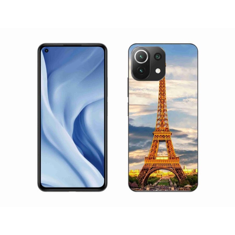 Gél tok mmCase a Xiaomi Mi 11 Lite 4G/5G-hez - eiffel torony 3
