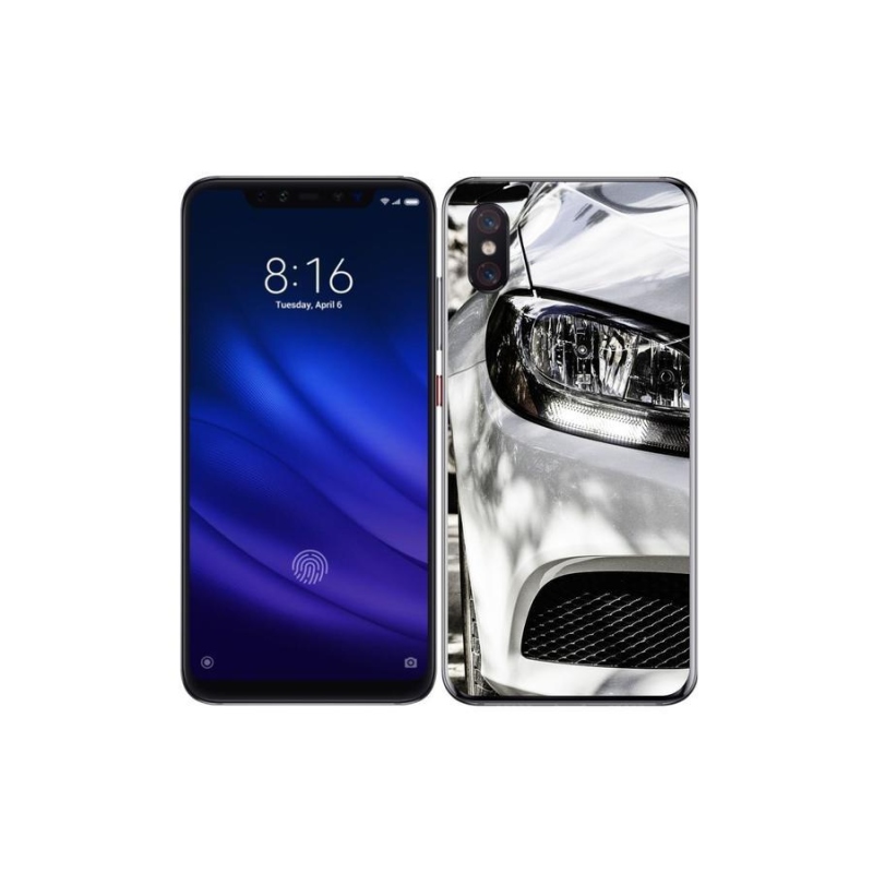 Gél tok mmCase a Xiaomi Mi 8 Pro számára - autó