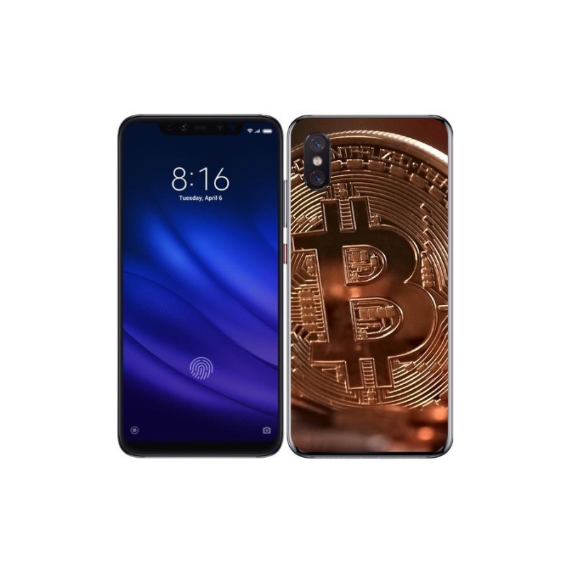 Gél tok mmCase a Xiaomi Mi 8 Pro számára - bitcoin