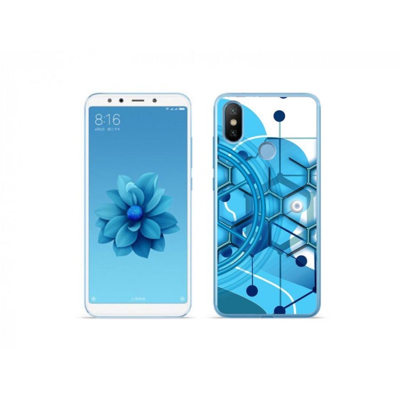 Gél tok mmCase a Xiaomi Mi A2 készülékhez - absztrakt minta 2