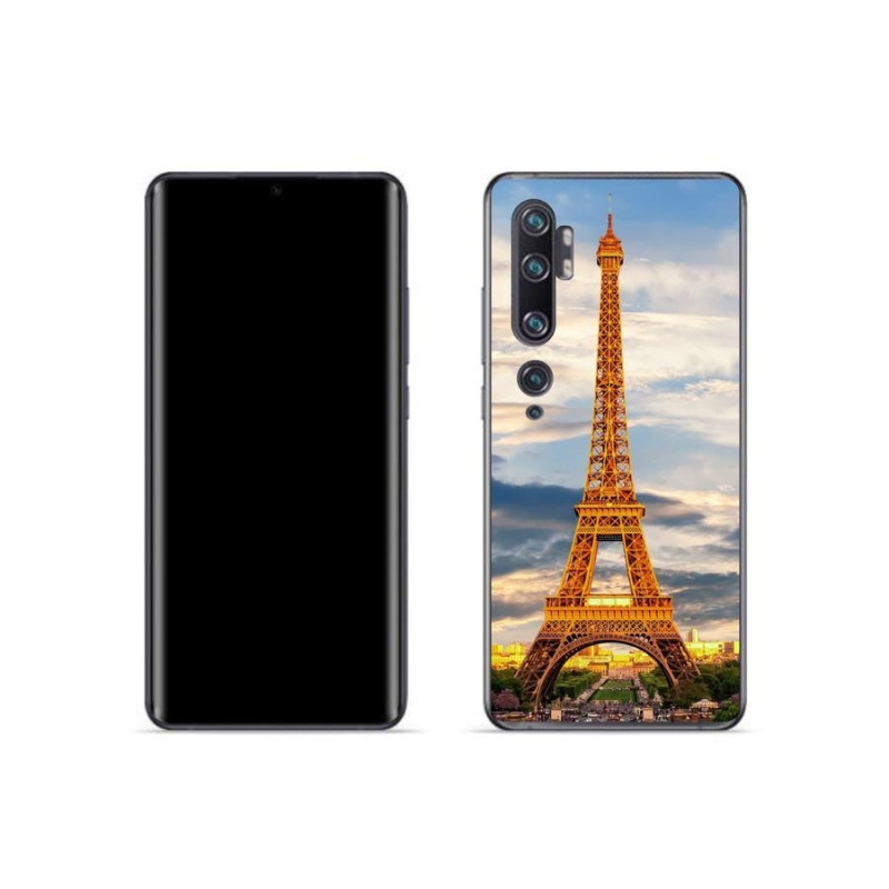 Gél tok mmCase a Xiaomi Mi Note 10 készülékhez - eiffel torony 3