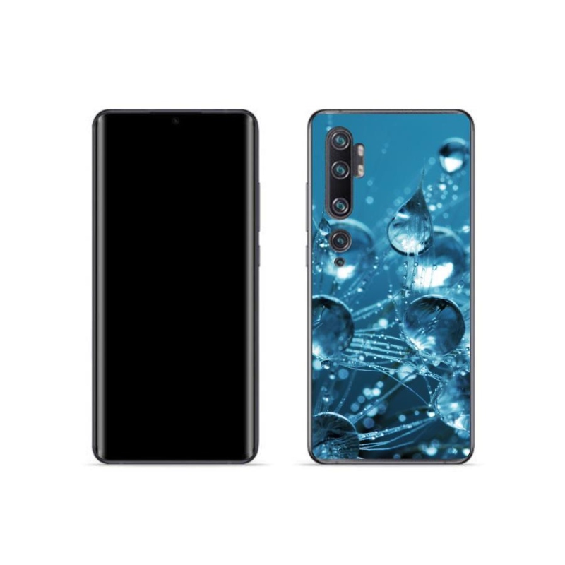 Gél tok mmCase a Xiaomi Mi Note 10 készülékhez - vízcseppek