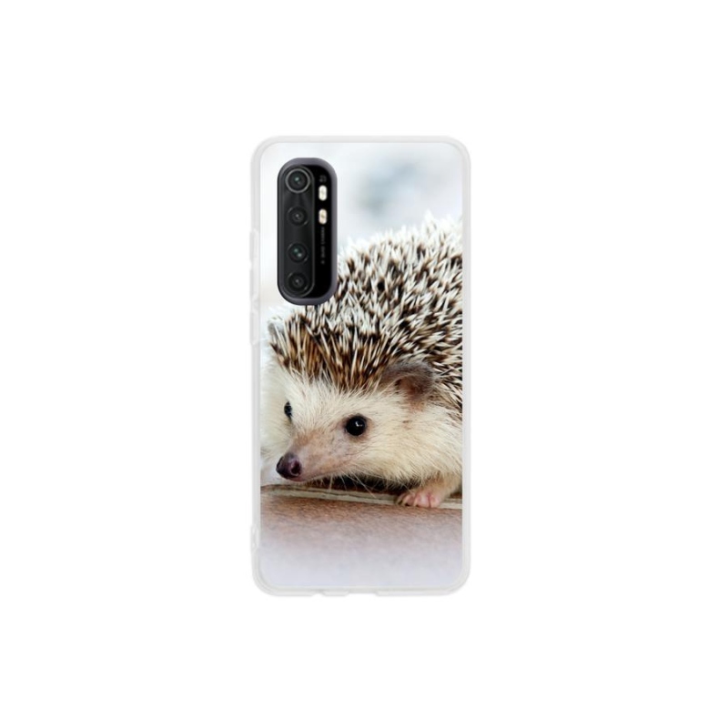 Gél tok mmCase a Xiaomi Mi Note 10 Lite készülékhez - sündisznó