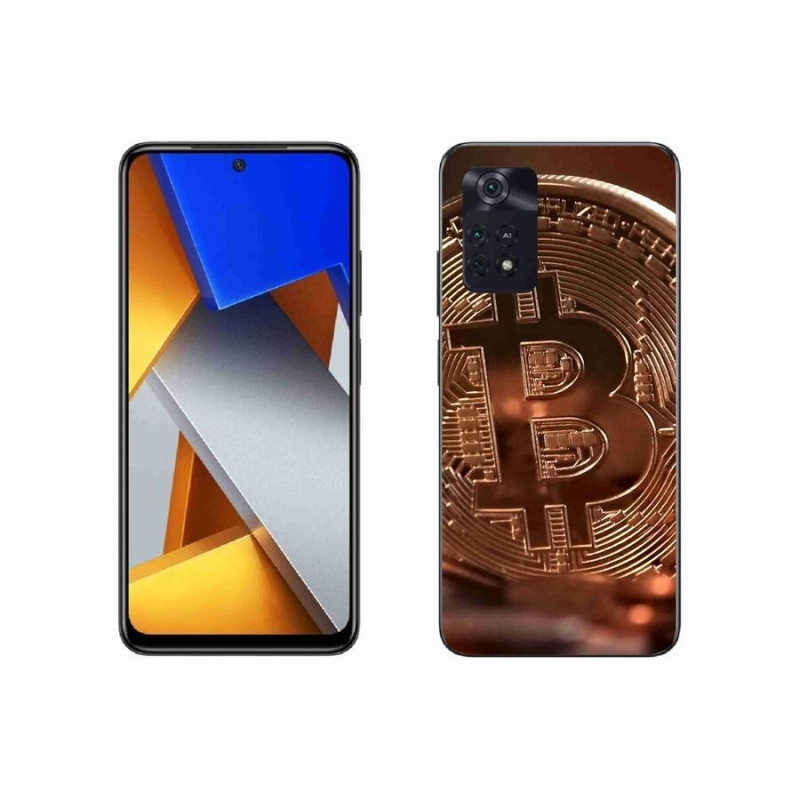 Gél tok mmCase a Xiaomi Poco M4 Pro 4G-hez - bitcoin