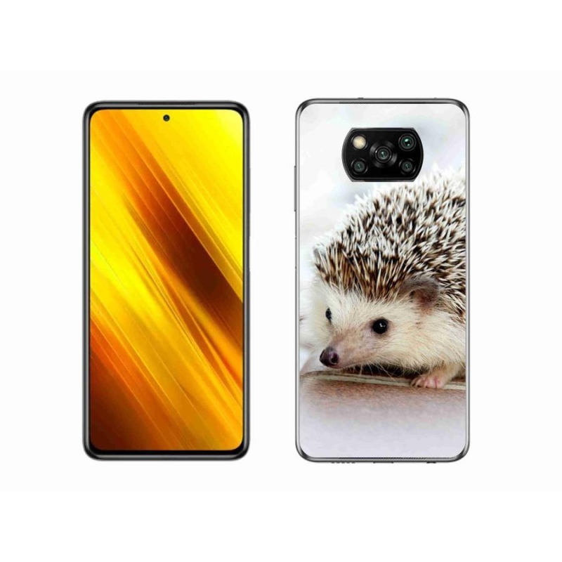 Gél tok mmCase a Xiaomi Poco X3-hoz - sündisznó