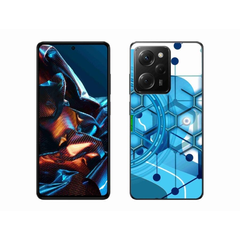 Gél tok mmCase a Xiaomi Poco X5 Pro 5G számára - absztrakt minta 2