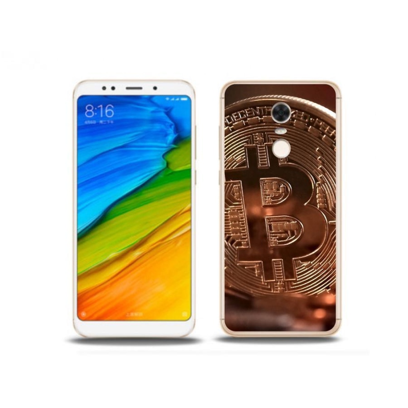 Gél tok mmCase a Xiaomi Redmi 5 Plus számára - bitcoin