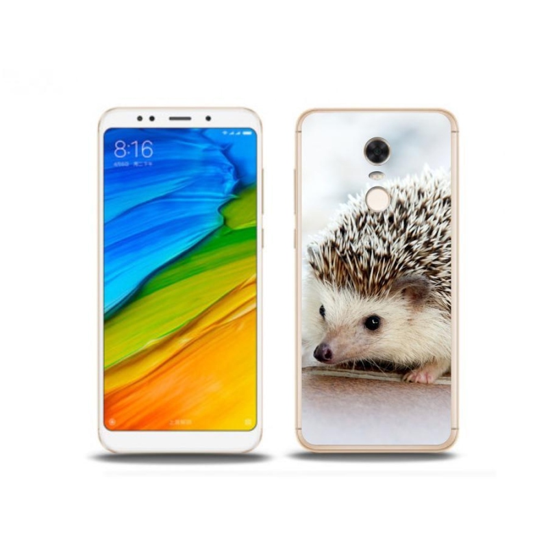 Gél tok mmCase a Xiaomi Redmi 5 Plus számára - süni