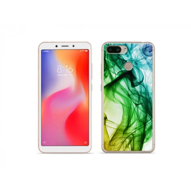 Gél tok mmCase a Xiaomi Redmi 6 számára - absztrakt minta 3