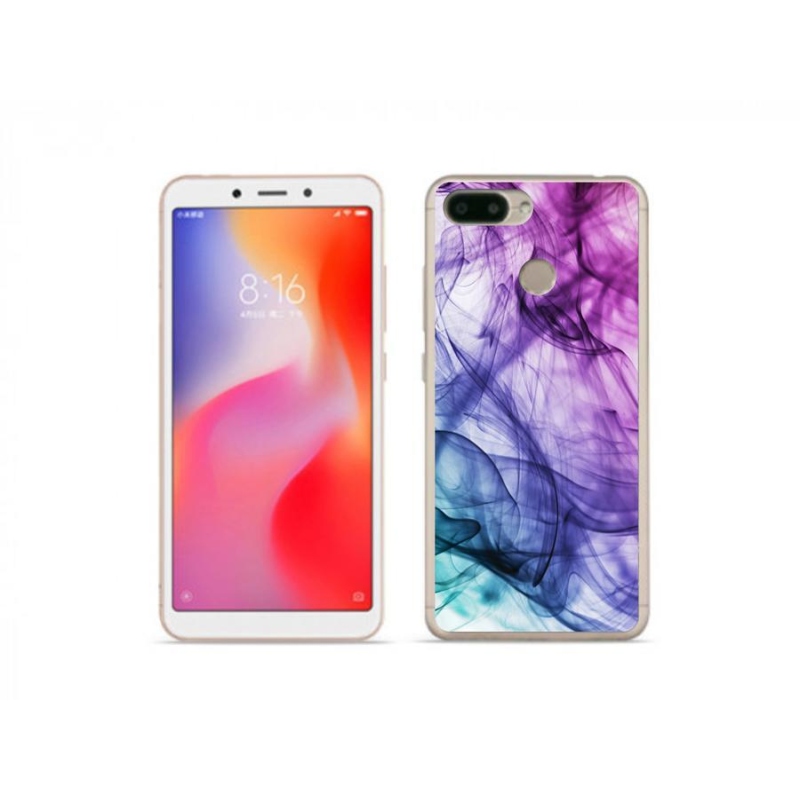 Gél tok mmCase a Xiaomi Redmi 6 számára - absztrakt minta