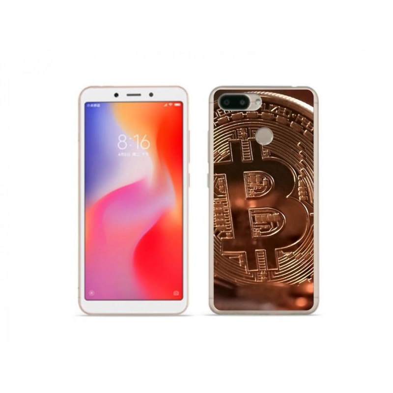 Gél tok mmCase a Xiaomi Redmi 6 számára - bitcoin