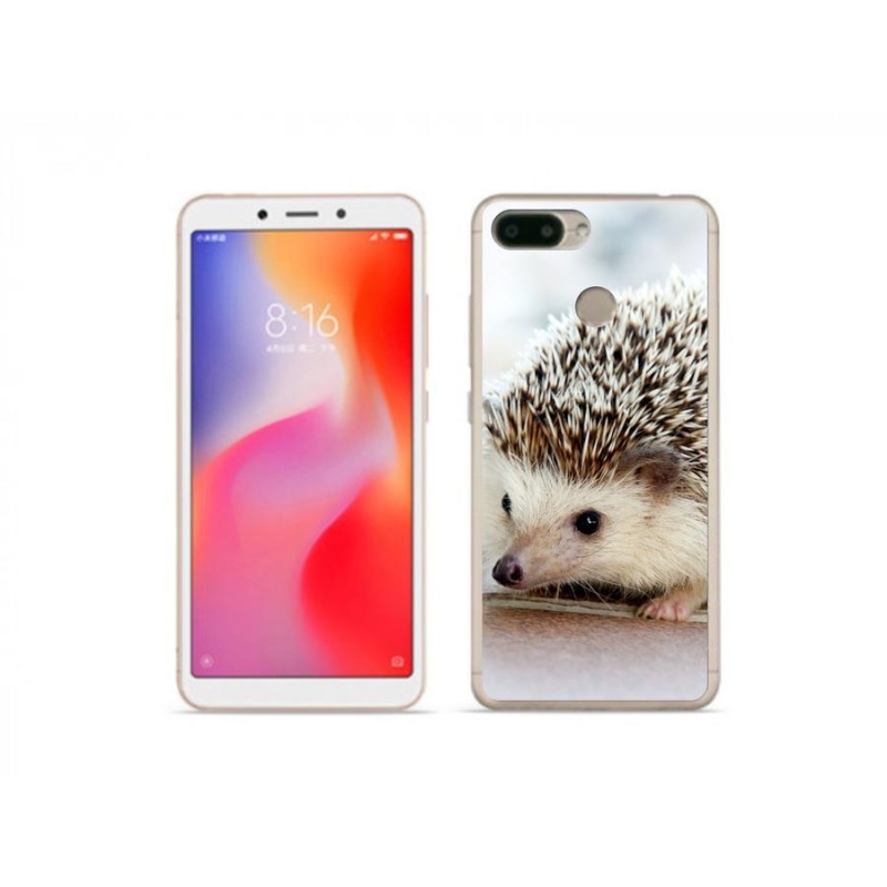 Gél tok mmCase a Xiaomi Redmi 6 készülékhez - süni