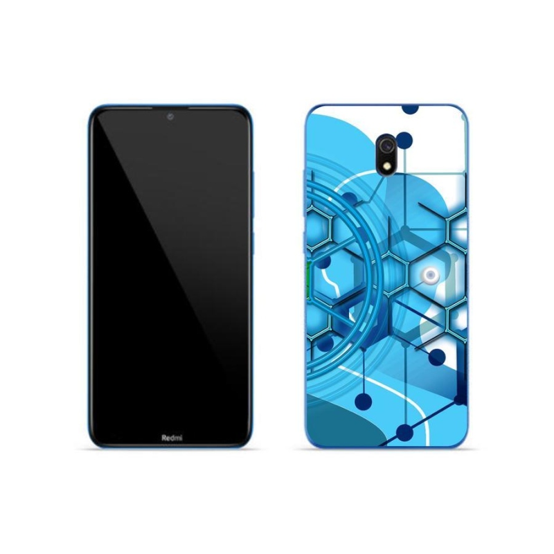 Gél tok mmCase a Xiaomi Redmi 8A számára - absztrakt minta 2