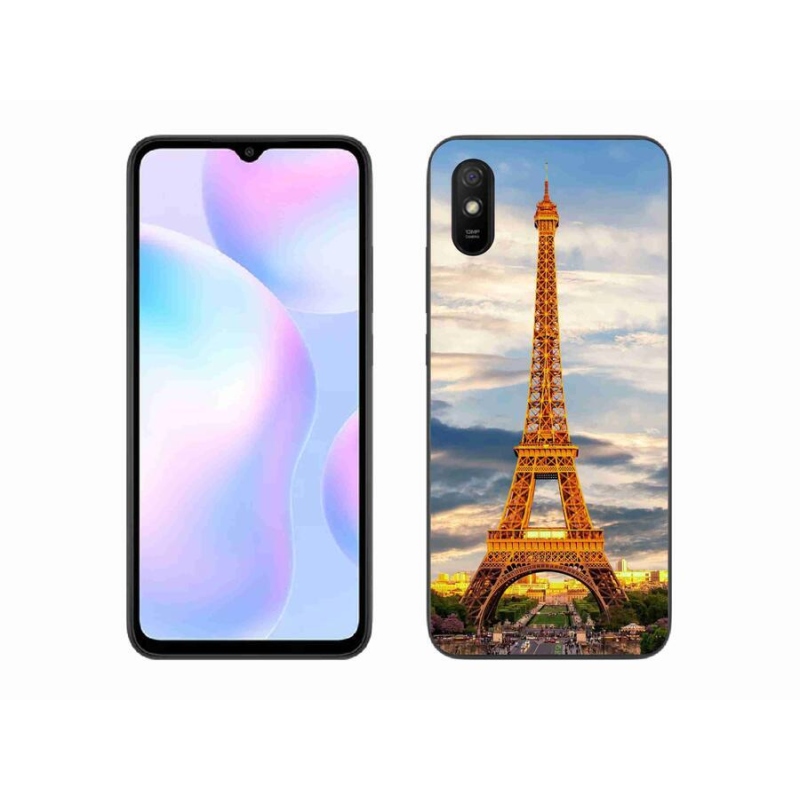Gél tok mmCase a Xiaomi Redmi 9A számára - eiffel torony 3