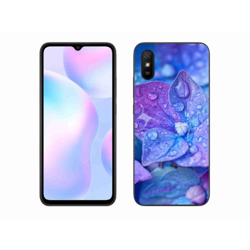 Gél tok mmCase a Xiaomi Redmi 9A számára - lila virág