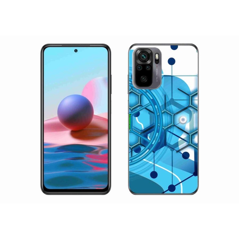 Gél tok mmCase a Xiaomi Redmi Note 10 4G-hez - absztrakt minta 2