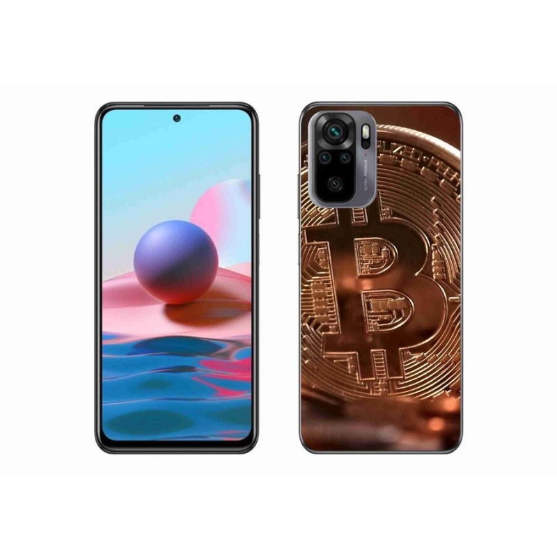 Gél tok mmCase a Xiaomi Redmi Note 10 4G-hez - bitcoin