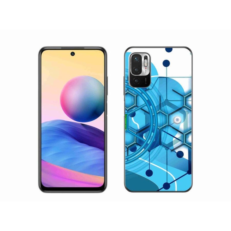 Gél tok mmCase a Xiaomi Redmi Note 10 5G-hez - absztrakt minta 2