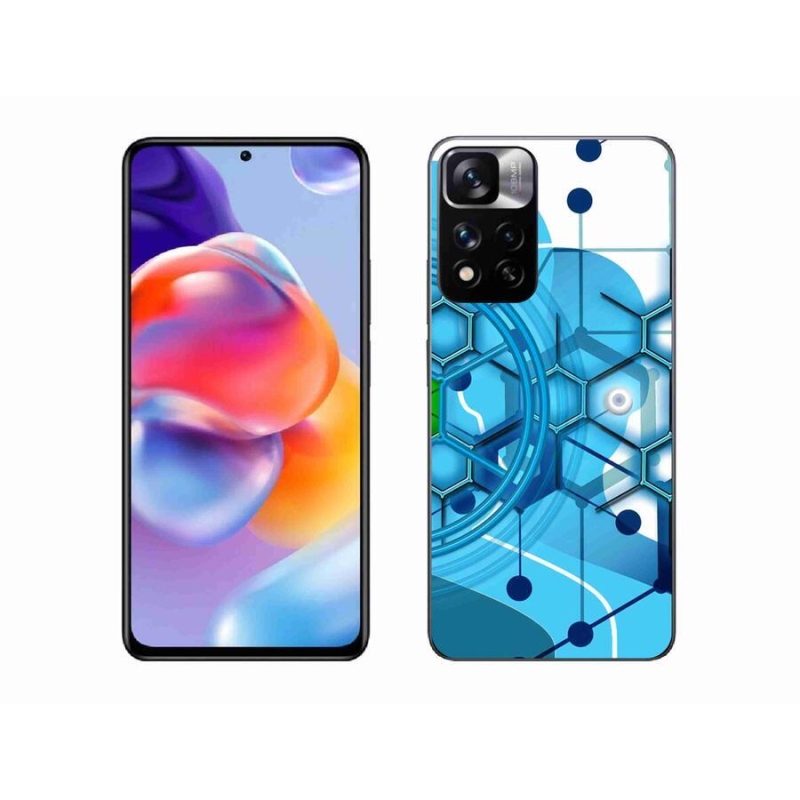Gél tok mmCase a Xiaomi Redmi Note 11 Pro+ 5G számára - absztrakt minta 2