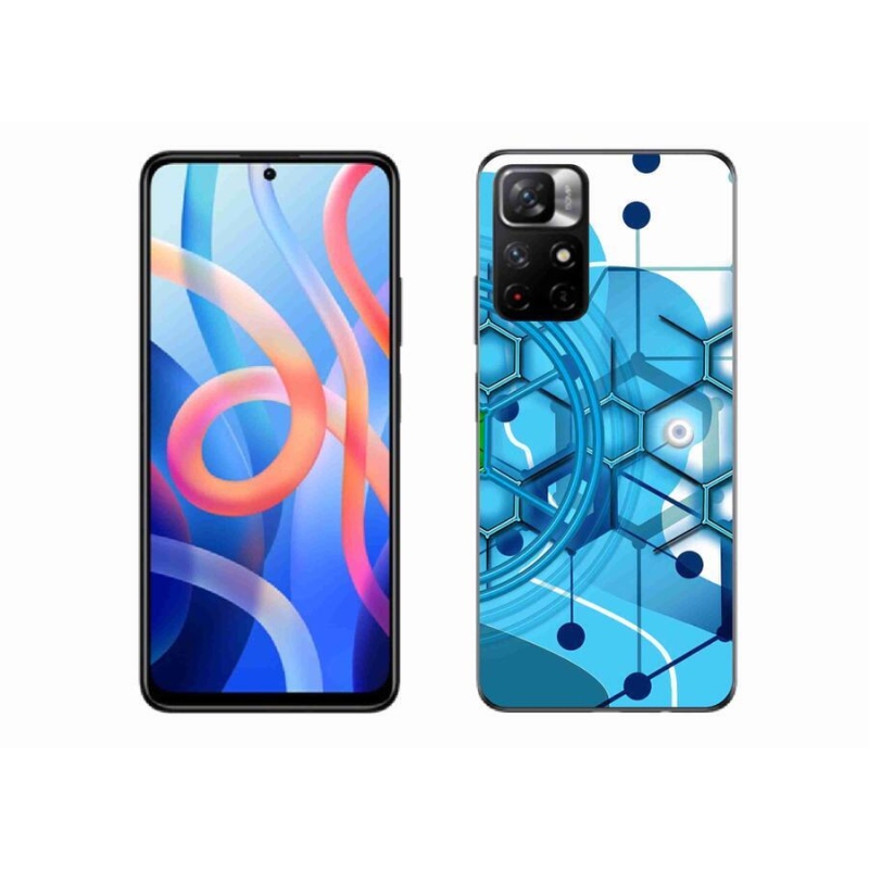 Gél tok mmCase a Xiaomi Redmi Note 11S 5G számára - absztrakt minta 2