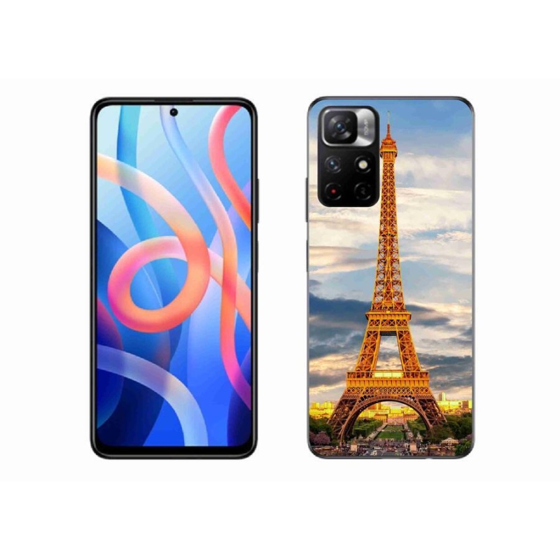 Gél tok mmCase a Xiaomi Redmi Note 11S 5G számára - eiffel torony 3