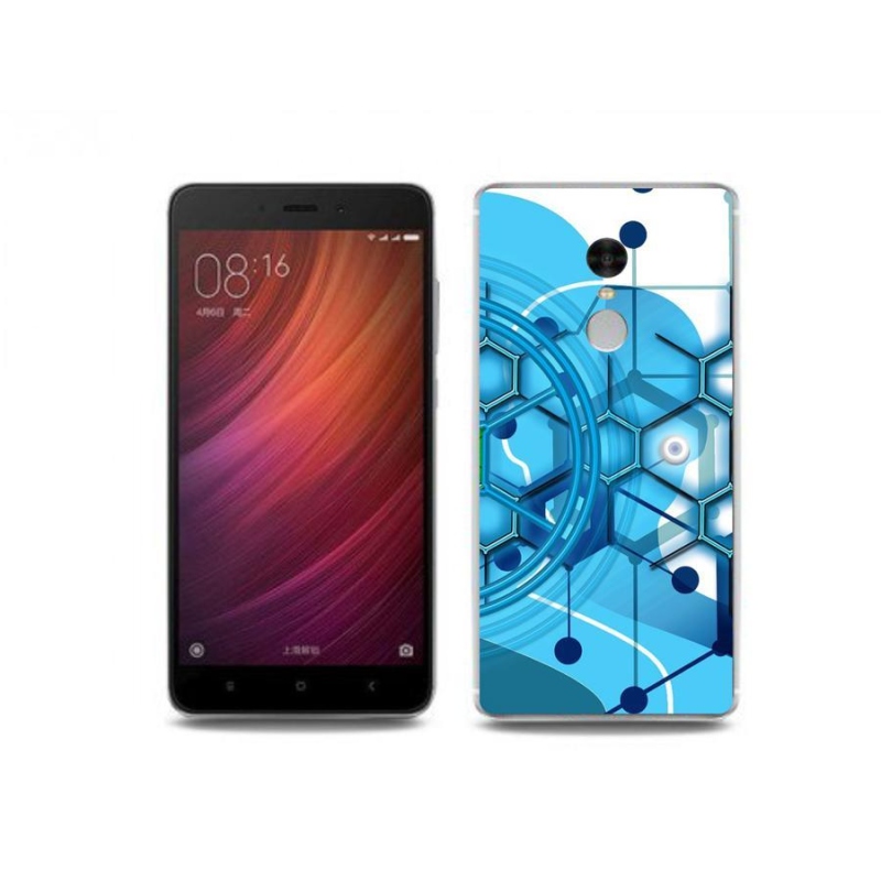 Gél tok mmCase a Xiaomi Redmi Note 4 készülékhez - absztrakt minta 2