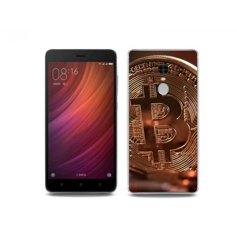 Gél tok mmCase a Xiaomi Redmi Note 4 számára - bitcoin