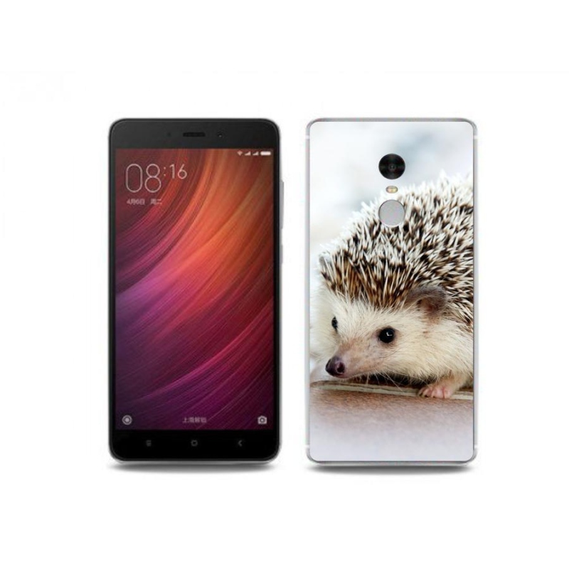 Gél tok mmCase a Xiaomi Redmi Note 4 készülékhez - sündisznó