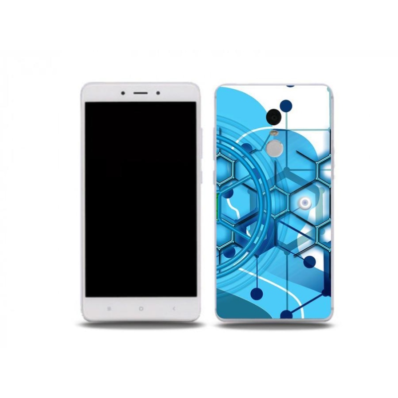 Gél tok mmCase a Xiaomi Redmi Note 4X-hez - absztrakt minta 2