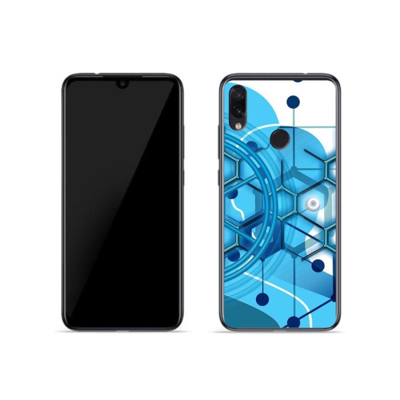 Gél tok mmCase a Xiaomi Redmi Note 7-hez - absztrakt minta 2
