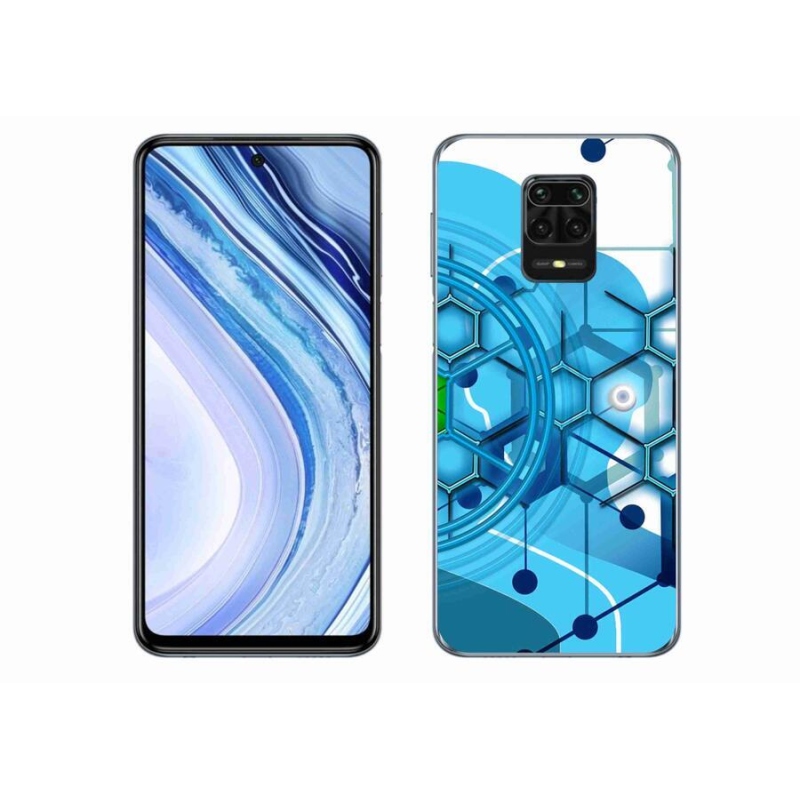 Gél tok mmCase a Xiaomi Redmi Note 9S-hez - absztrakt minta 2