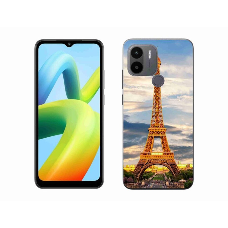 Gél tok mmCase a Xiaomi Redmi A1+/A2+ készülékhez - eiffel torony 3