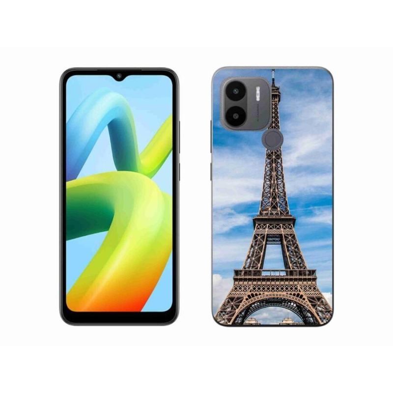 Gél tok mmCase a Xiaomi Redmi A1+/A2+ készülékhez - eiffel torony 4