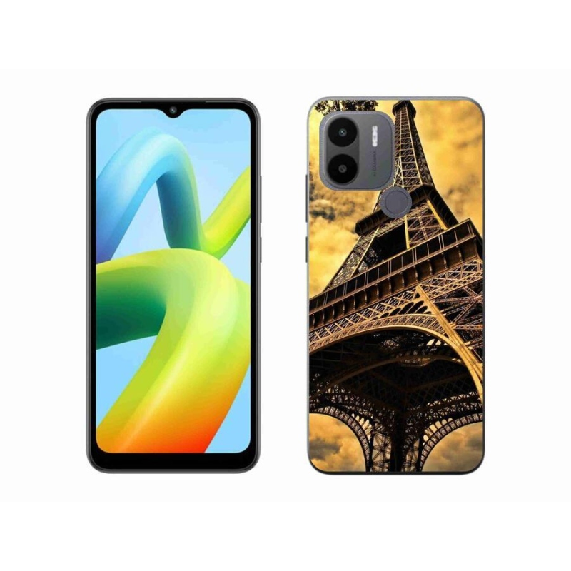 Gél tok mmCase a Xiaomi Redmi A1+/A2+ készülékhez - eiffel torony
