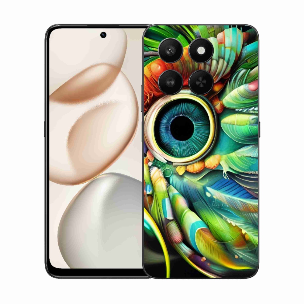 Zselés borítás mmCase a Honor 400 Smart 5G/4G/Honor X7d számára - absztrakt motívum 18