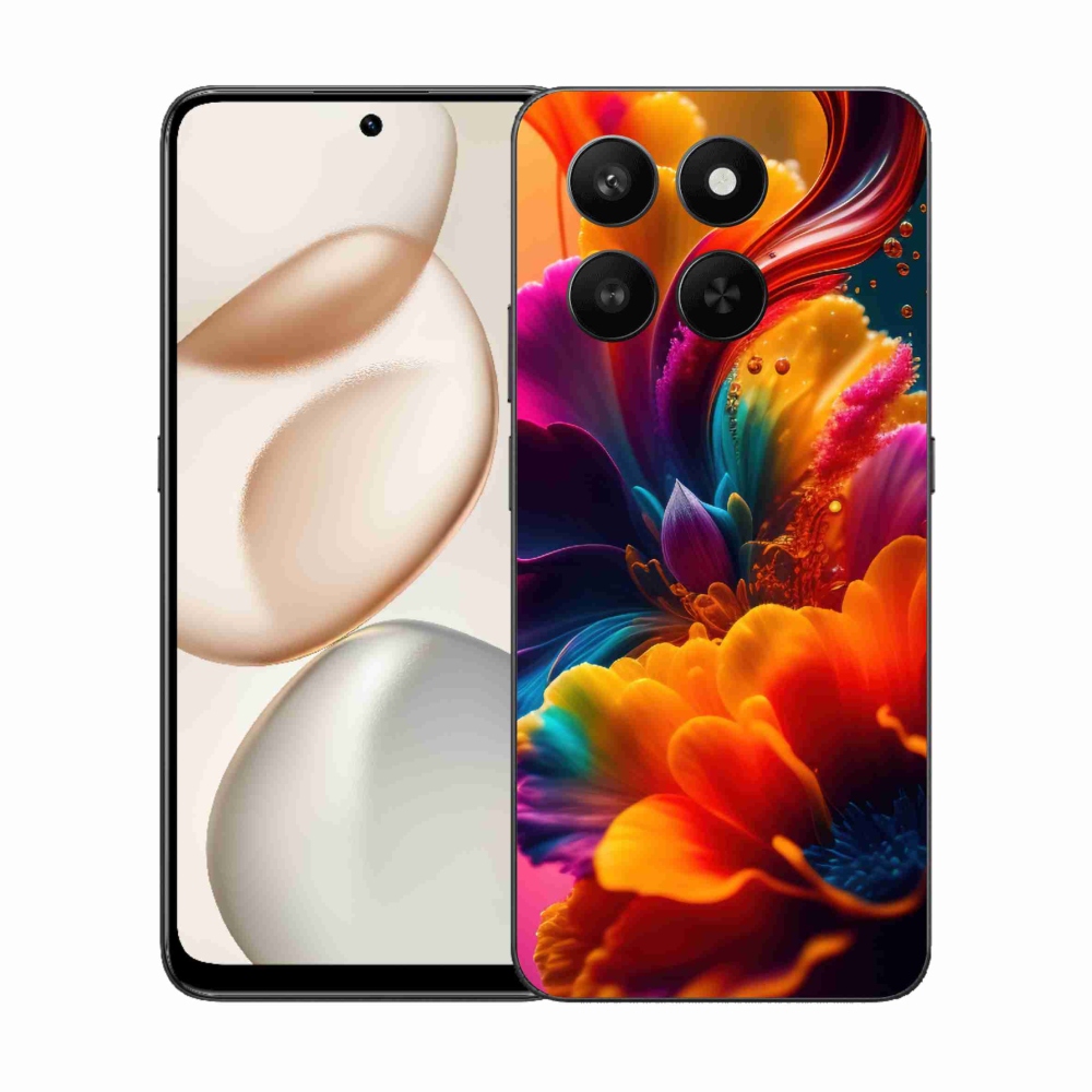 Zselés borítás mmCase a Honor 400 Smart 5G/4G/Honor X7d számára - absztrakt motívum 2