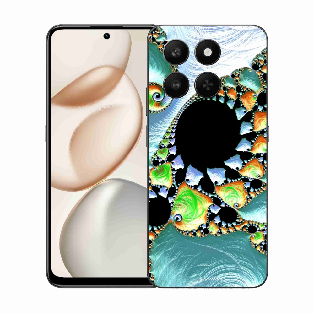 Zselés borítás mmCase a Honor 400 Smart 5G/4G/Honor X7d számára - absztrakt motívum 21