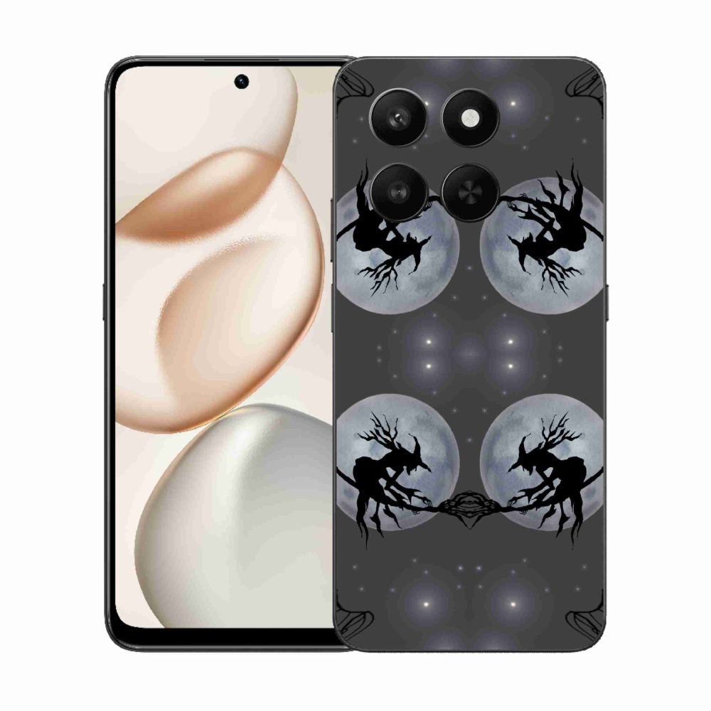 Zselés borítás mmCase a Honor 400 Smart 5G/4G/Honor X7d számára - absztrakt motívum 3