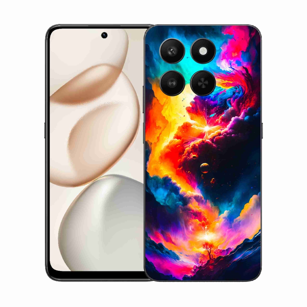 Zselés borítás mmCase a Honor 400 Smart 5G/4G/Honor X7d számára - absztrakt motívum