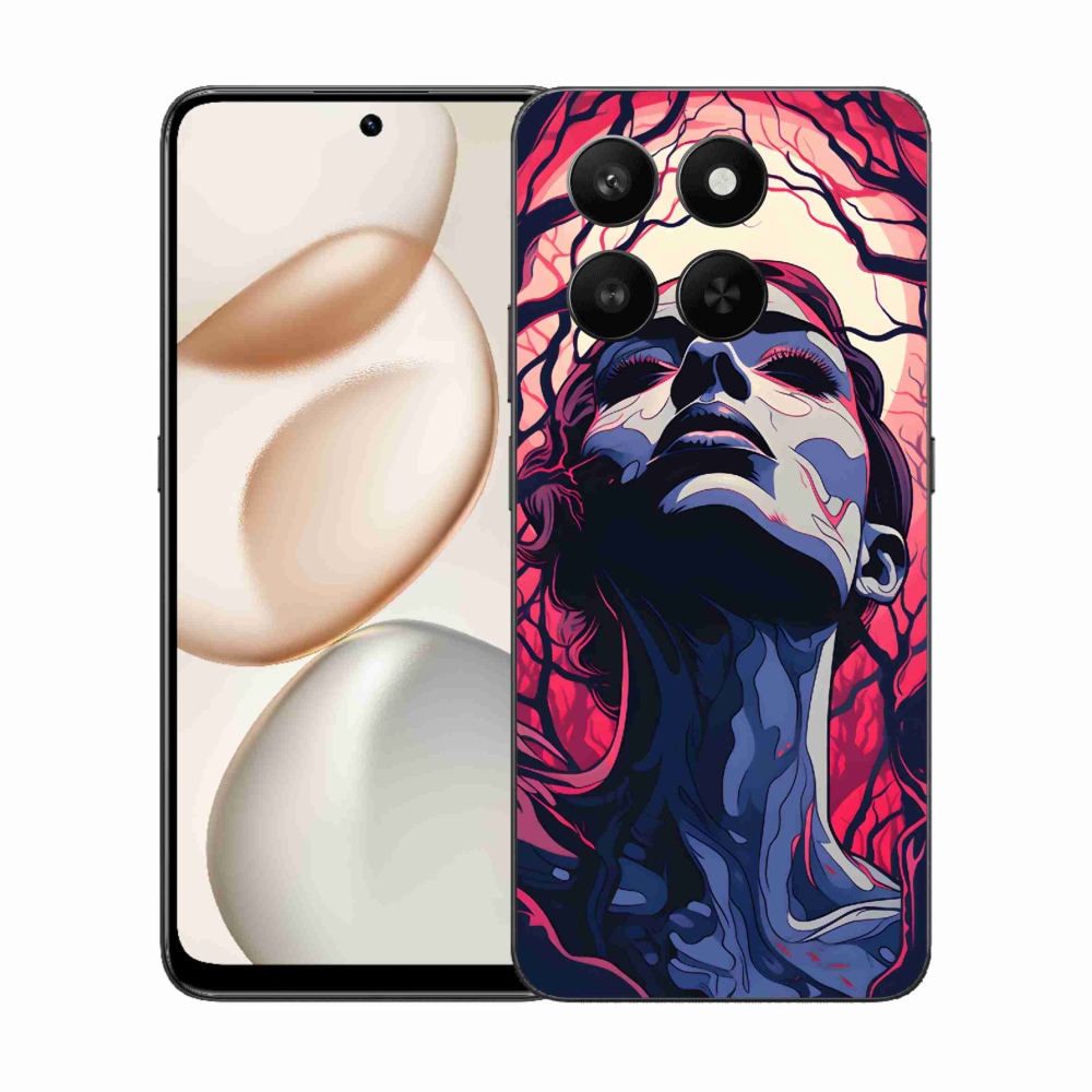 Zselés borítás mmCase a Honor 400 Smart 5G/4G/Honor X7d készülékhez - absztrakt felület