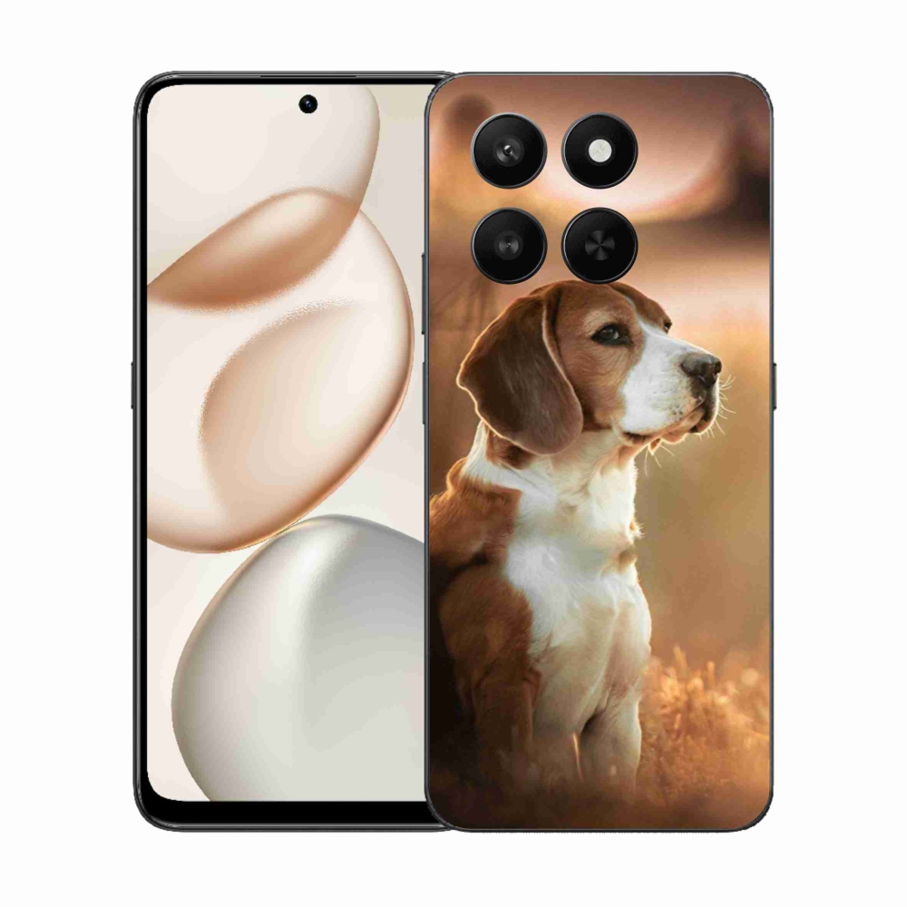 Zselés borítás mmCase a Honor 400 Smart 5G/4G/Honor X7d készülékhez - bézs színű