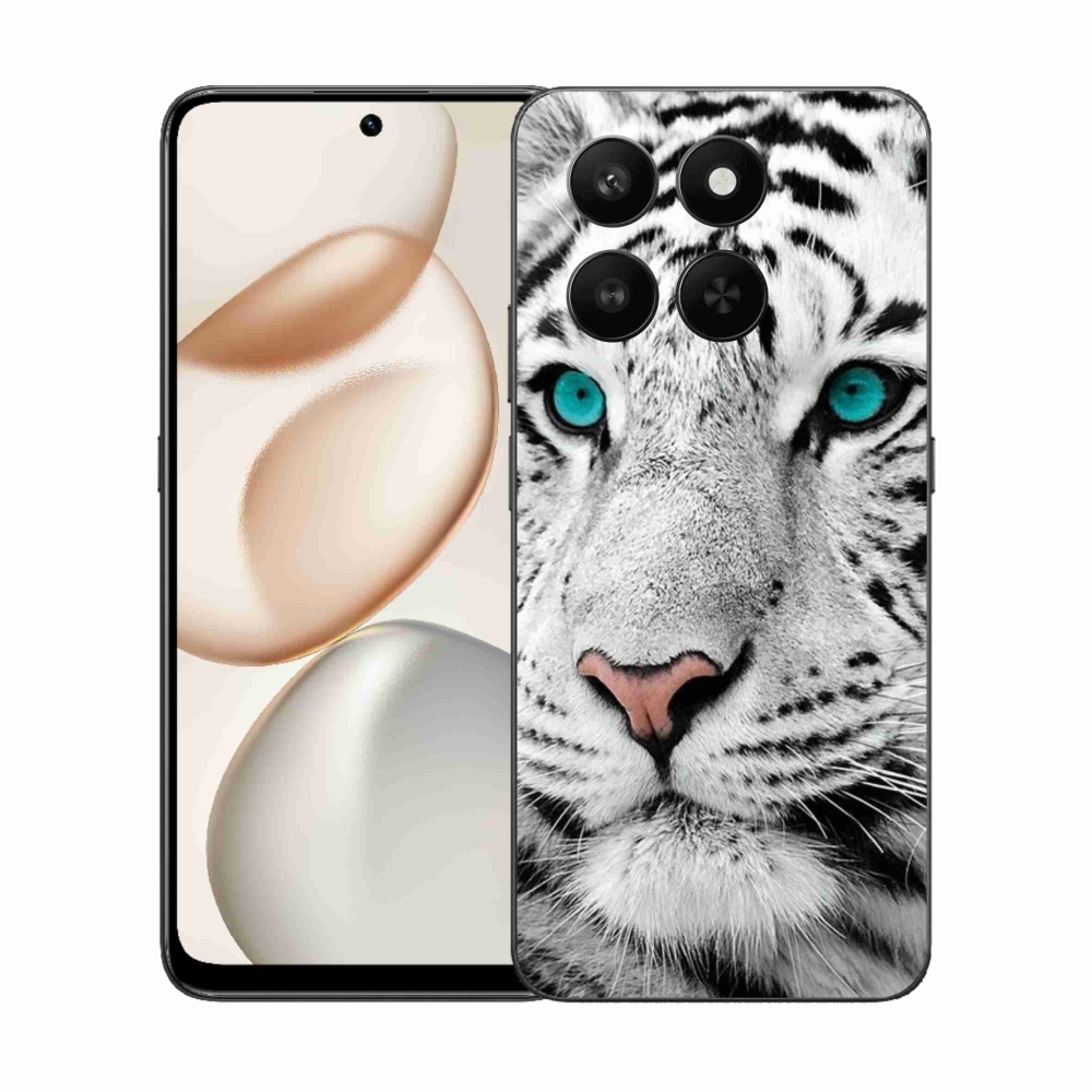 Zselés borítás mmCase a Honor 400 Smart 5G/4G/Honor X7d készülékhez - fehér tigris